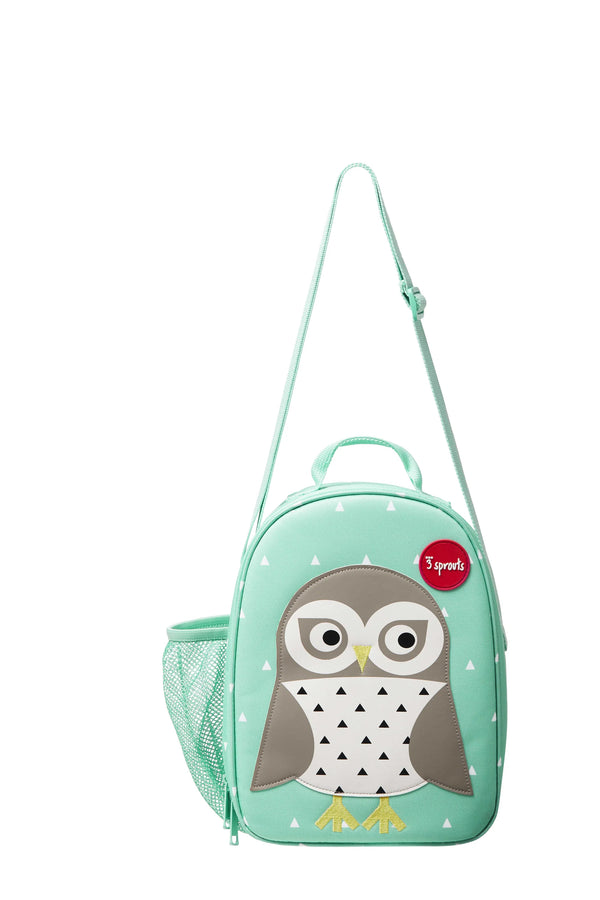 Skuldertaske Til Frokost Og Snack Justerbar – Ugle – 3 Sprouts
