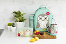Skuldertaske Til Frokost Og Snack Justerbar – Ugle – 3 Sprouts