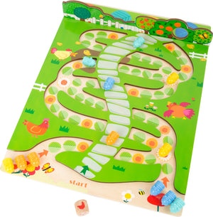 Small Foot Spil 2 I 1 – Larver – Leg - Børn - Puslespil og spil