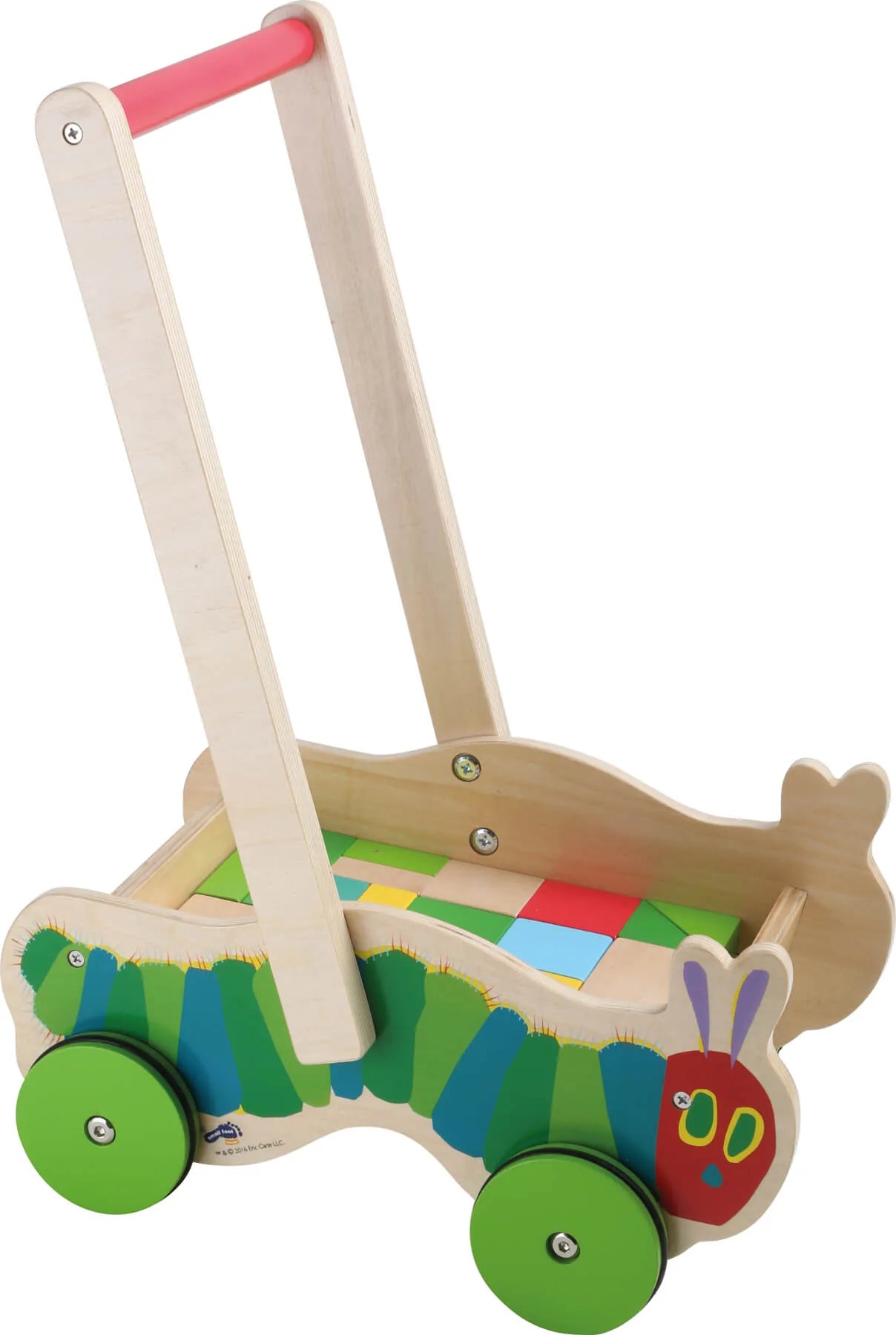 Small Foot Gåvogn – Den Sultne Larve Aldrigmæt – Leg - Fysisk udfoldelse - Gåstole og skubbe vogne