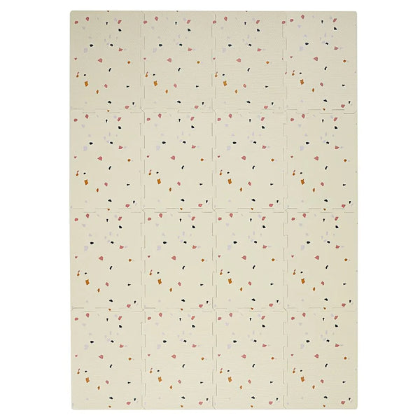 3 prouts Gulvpuslespil, Terrazzo cream