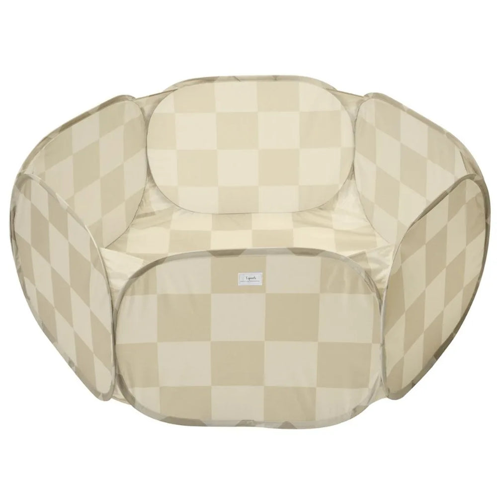 3 Sprouts Boldbassin, Checkerboard beige