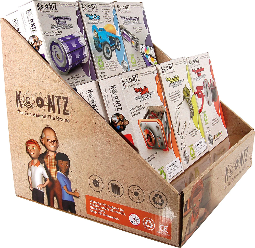 Small Foot Display Konstruktionssæt (12 Stk) – Leg - Øvrigt legetøj - Displays