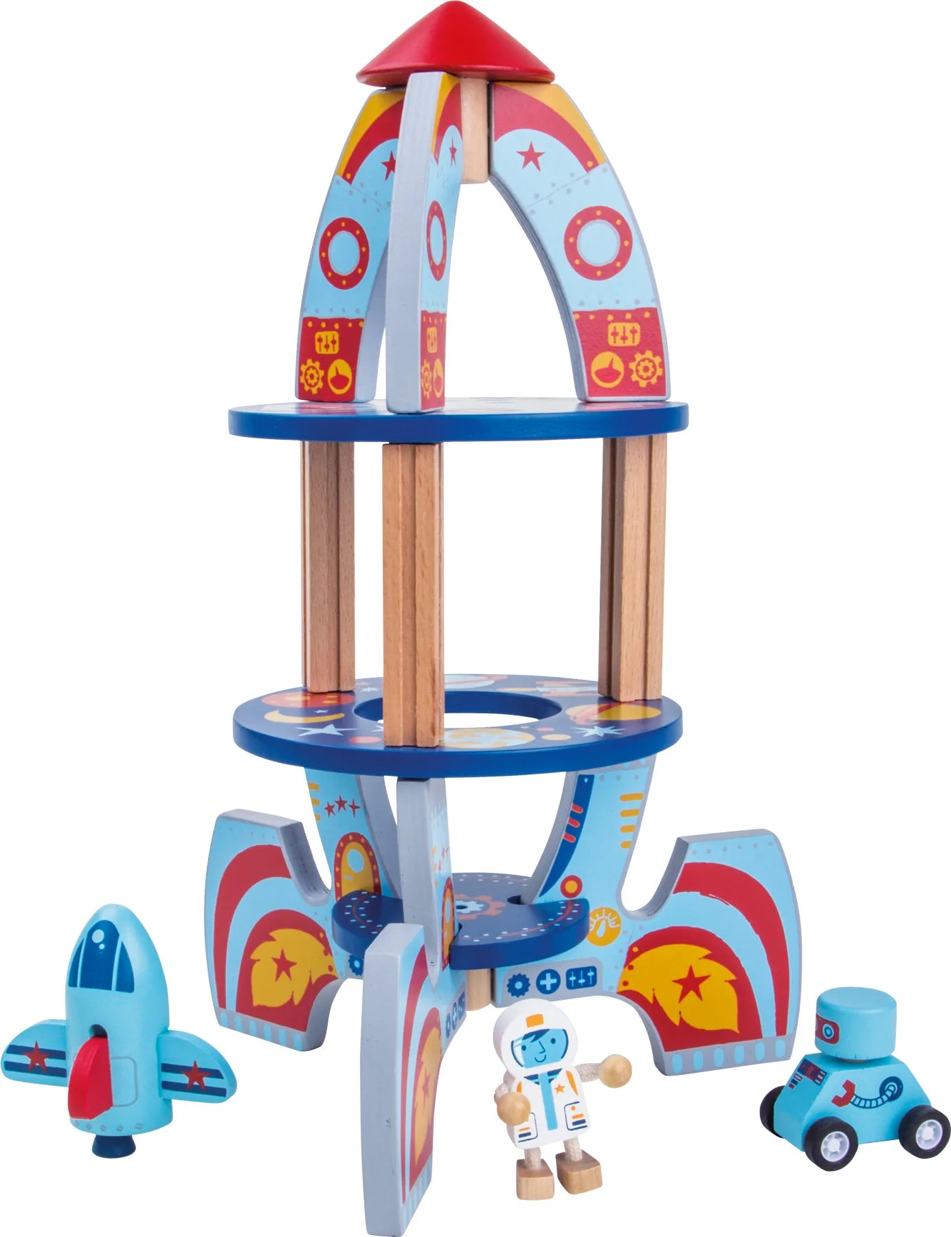 Small Foot Rumraket – Leg - Børn - Tog, biler, transport og anlæg