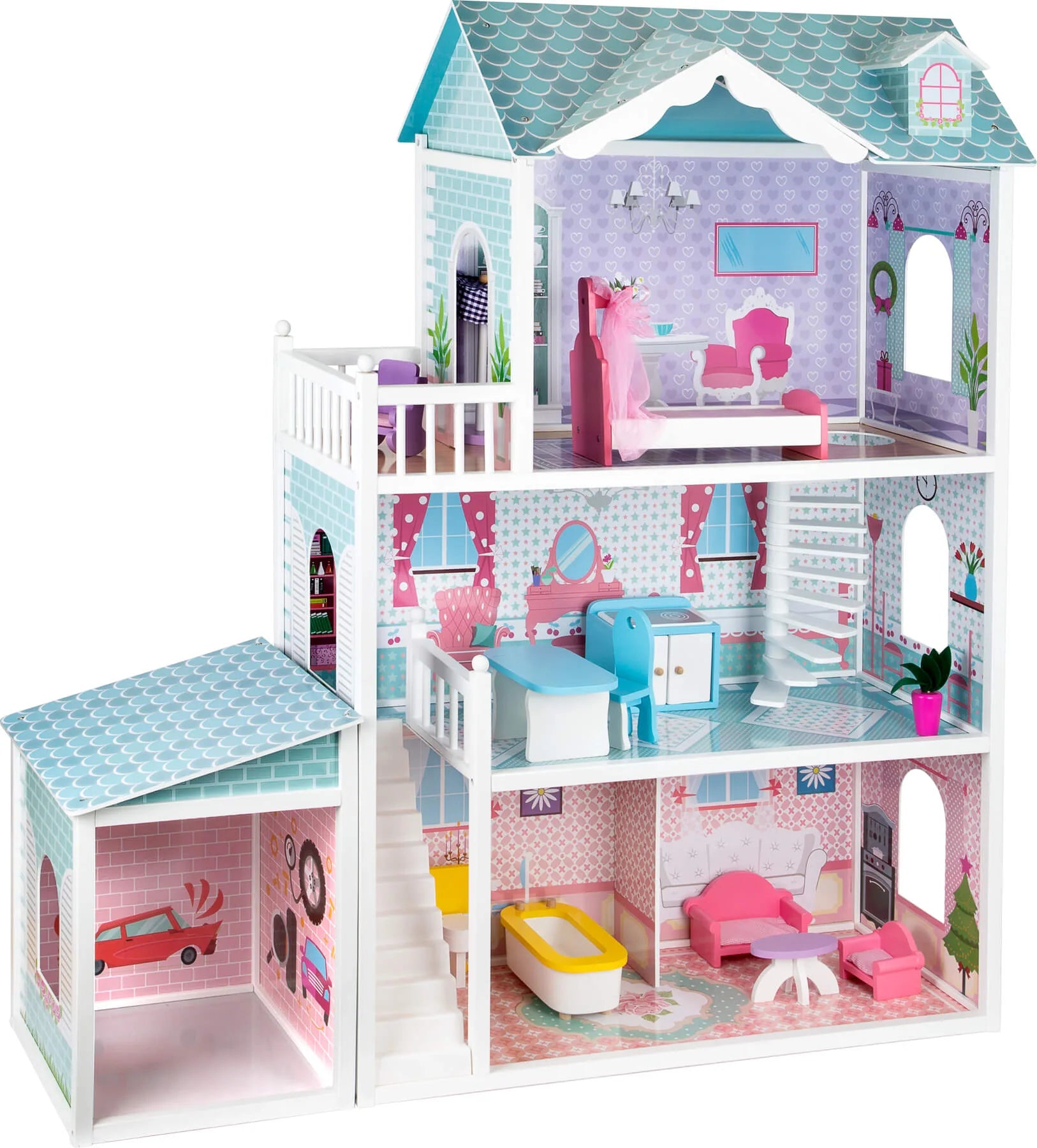 Small Foot Dukkehus – Deluxe Villa – Leg - Børn - Dukkehuse og tilbehør