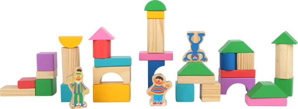 Small Foot Byggeklodser Træ – SESAME STREET – Leg - Baby - Aktivitetslegetøj