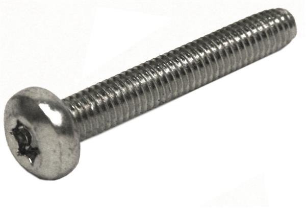DIN 7985 maskinskrue torx panhoved syrefast A4, 20mm - 500stk