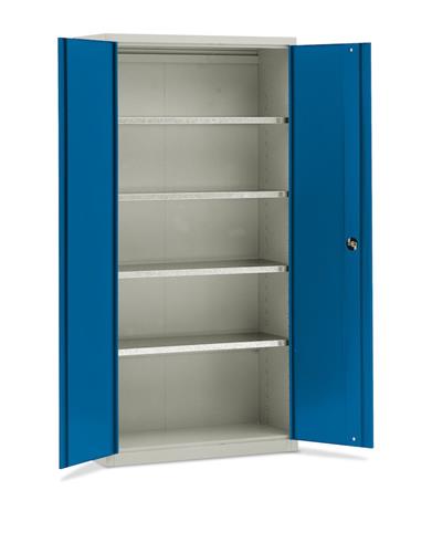 Blika MS-1 materialeskab med greb og lås