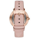 Michael Kors Mk2741 Ladies Pyper Rose Gold Silver With Pink Leather Watch