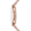 Michael Kors Mk2741 Ladies Pyper Rose Gold Silver With Pink Leather Watch