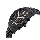 Michael Kors Lexington Men S sort Chronograph ur Mk8603
