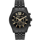 Michael Kors Lexington Men S sort Chronograph ur Mk8603
