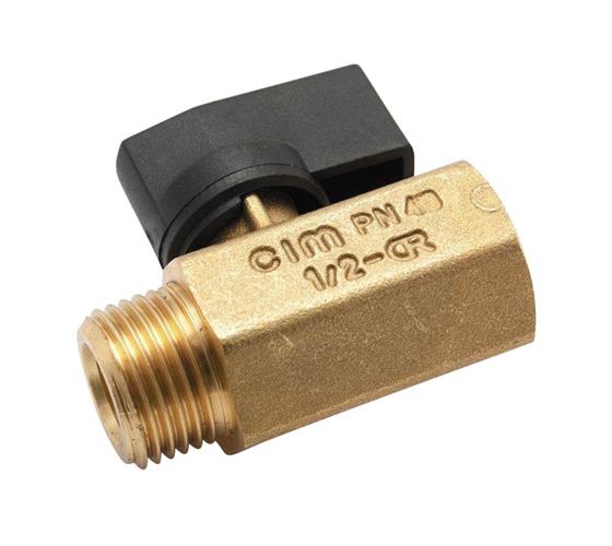 Cimberio minikuglehane muffe/nippel