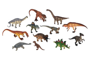 Dinosaurer Og Forhistoriske Dyr (12Stk) Ass – Mojo