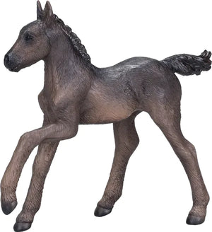 Arabisk føl, sort — træningsleg & samlerdyr, 9 cm, fri for ftalater — Mojo