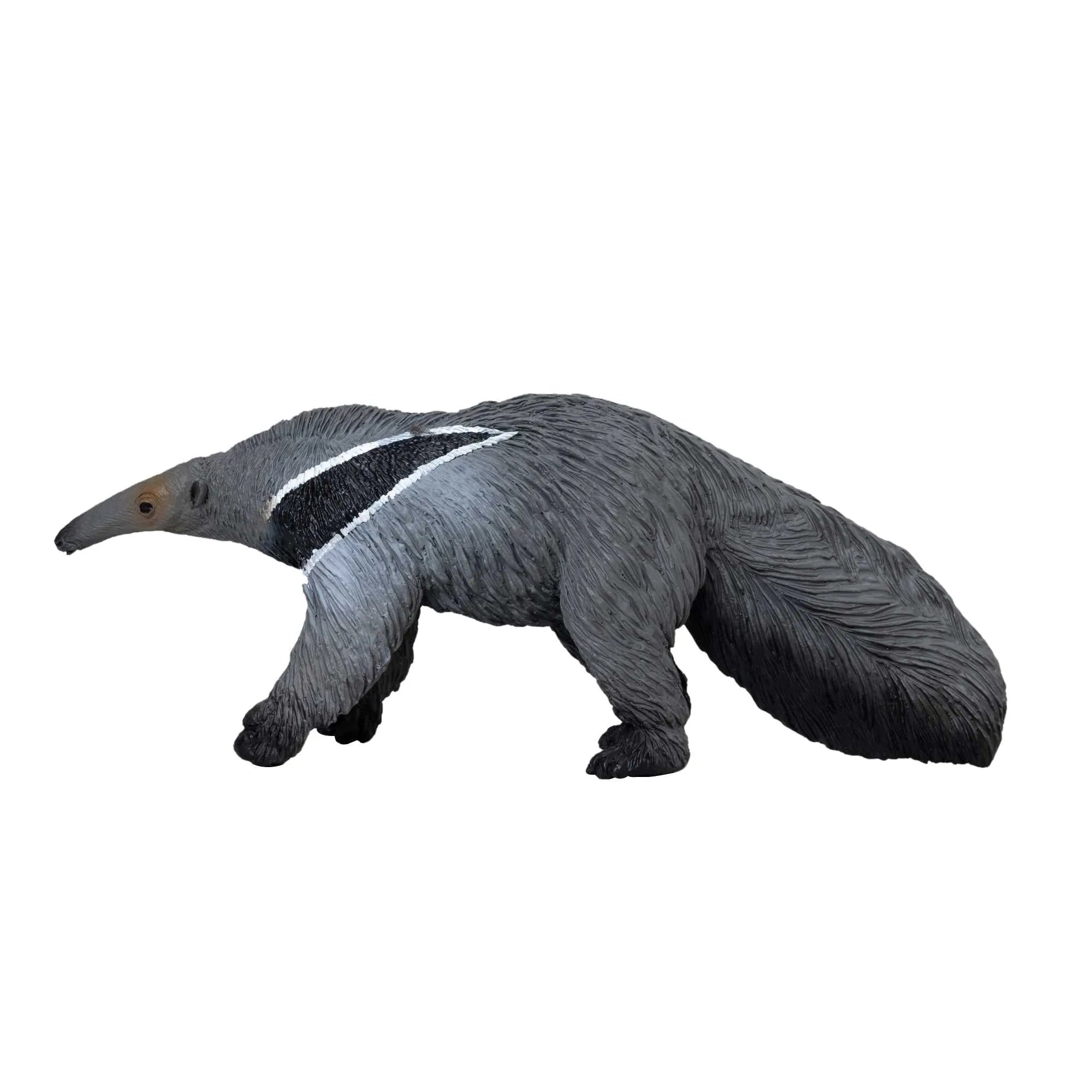 Kæmpe myresluger legetøjsfigur 15 cm, plast realistisk design – Mojo