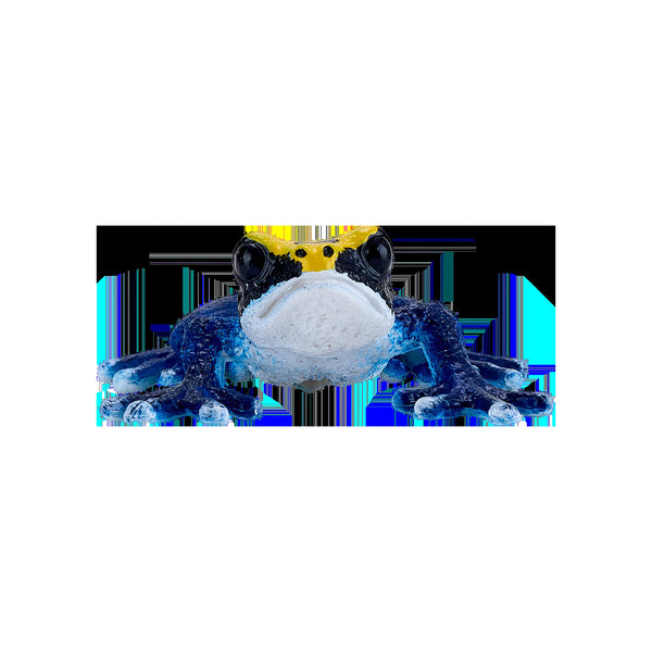 Giftig dartfrø figur, blå, pædagogisk samlerlegetøj – Mojo