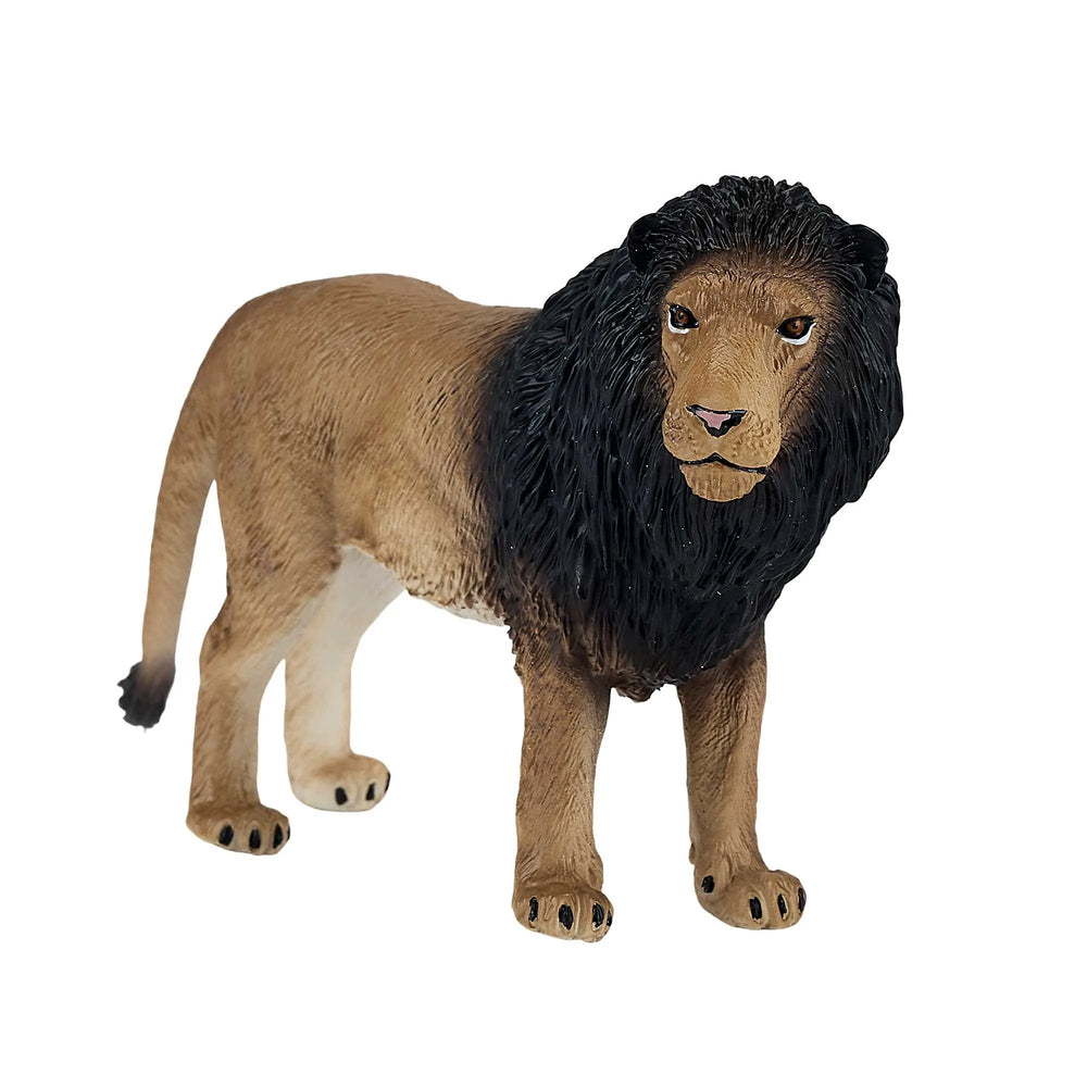 Legetøjsløve han – realistisk plastikfigur 14 cm, ald. 3+ – Mojo
