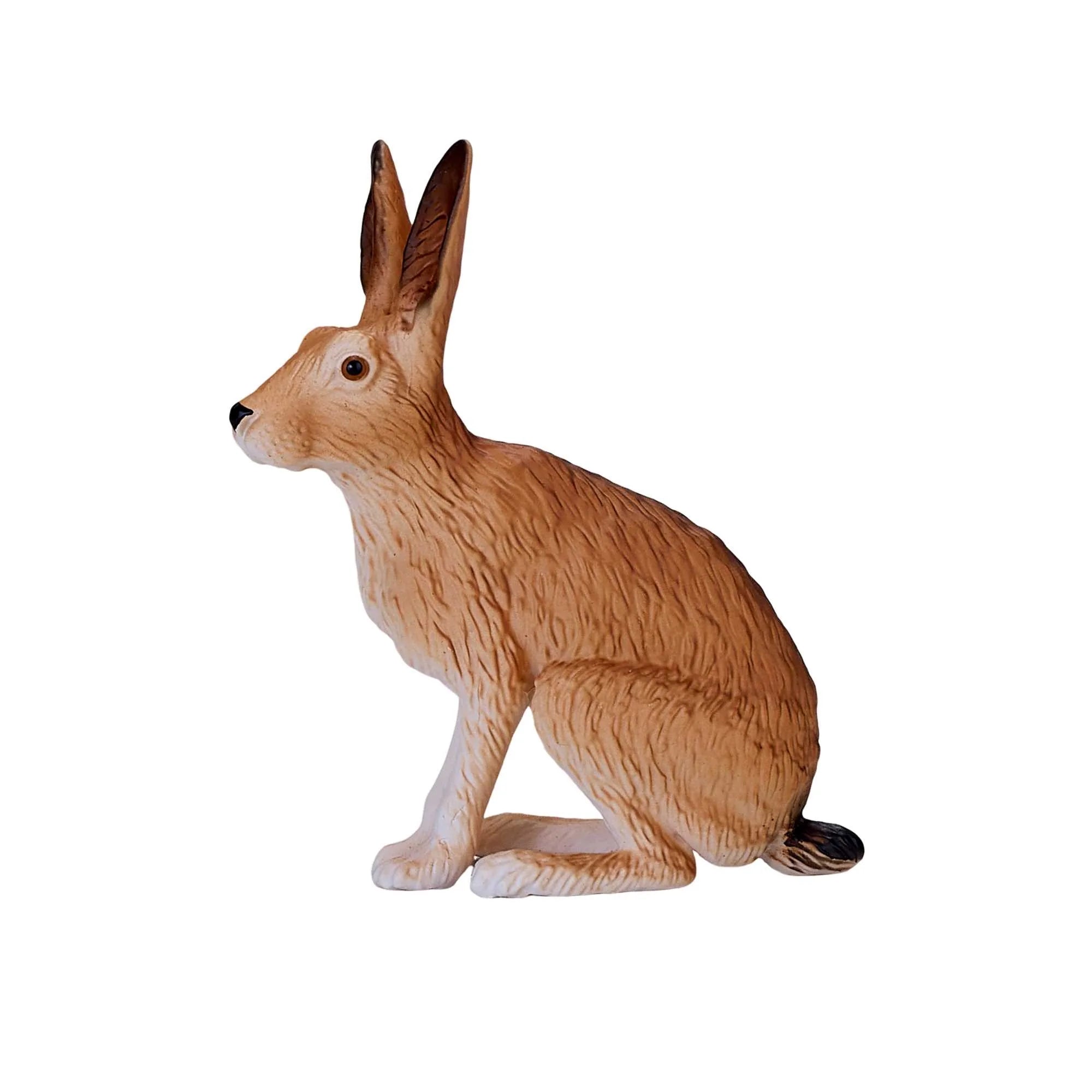 Siddende legetøjshare i plast 4,7x3x7 cm, 3+ – Mojo