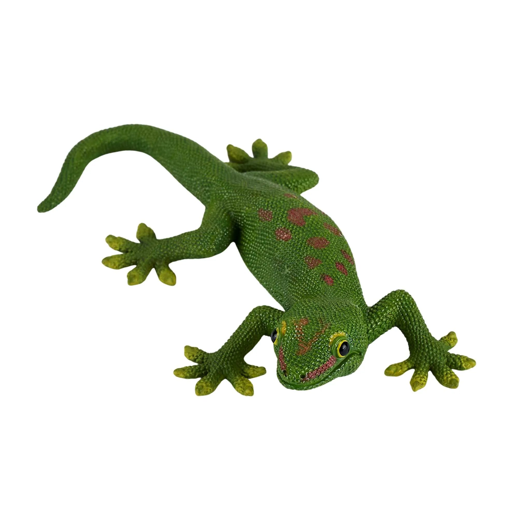 Gekko legetøjsfigur 9 cm plastik, phthalatfri, EN71/ASTM godkendt – Mojo