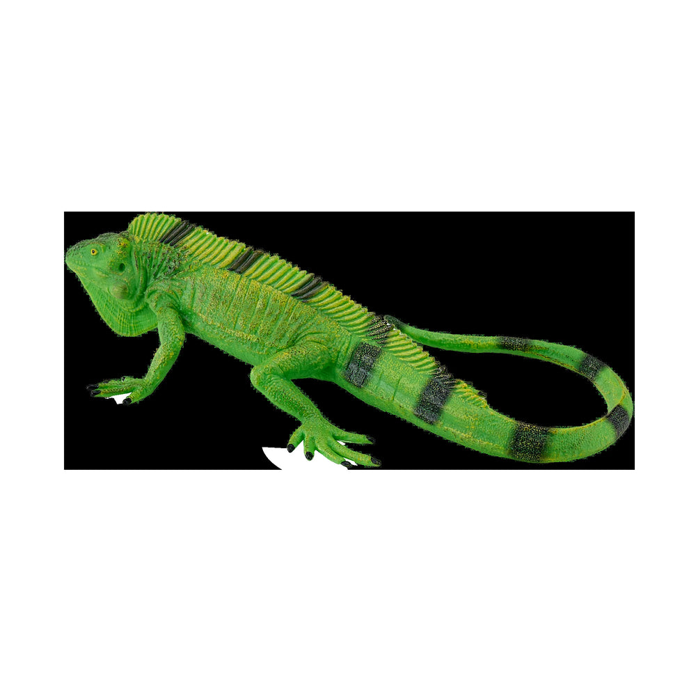 Leguan dyr figur 14,6 cm håndmalet pædagogisk læring legetøj plast, fri for ftalater – Mojo