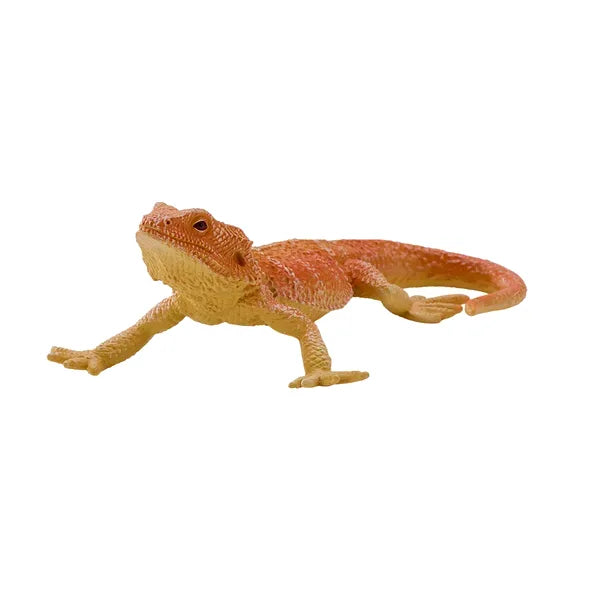 Skægagame figur 9,5 cm pædagogisk, håndmalet, phthalatfri legetøjsmodel – Mojo