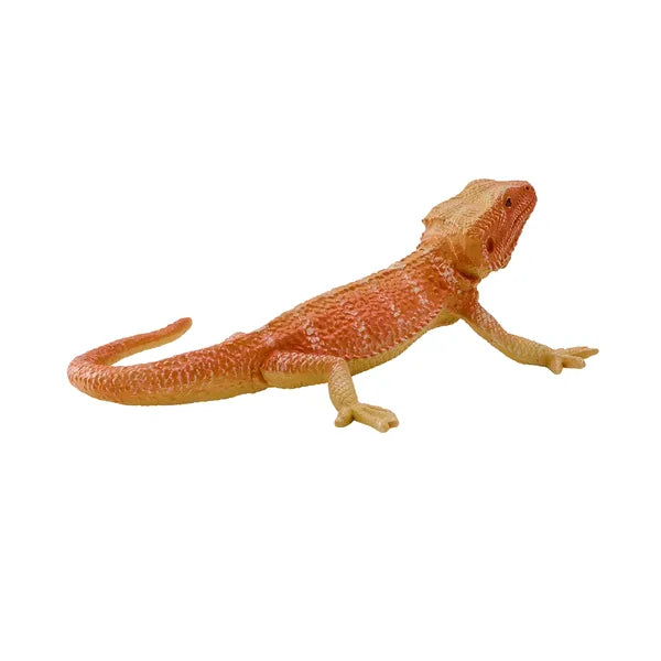 Skægagame figur 9,5 cm pædagogisk, håndmalet, phthalatfri legetøjsmodel – Mojo