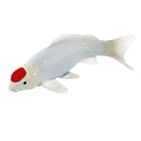 Koi karpe figur – Rødplet, håndmalet plastik model, 12,6 cm – Mojo