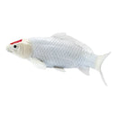Koi karpe figur – Rødplet, håndmalet plastik model, 12,6 cm – Mojo