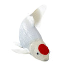 Koi karpe figur – Rødplet, håndmalet plastik model, 12,6 cm – Mojo