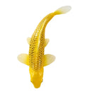 Koi karpe figur, guldtone, plast 12,6 cm – pædagogisk samlerobjekt, MOJO