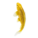 Koi karpe figur, guldtone, plast 12,6 cm – pædagogisk samlerobjekt, MOJO