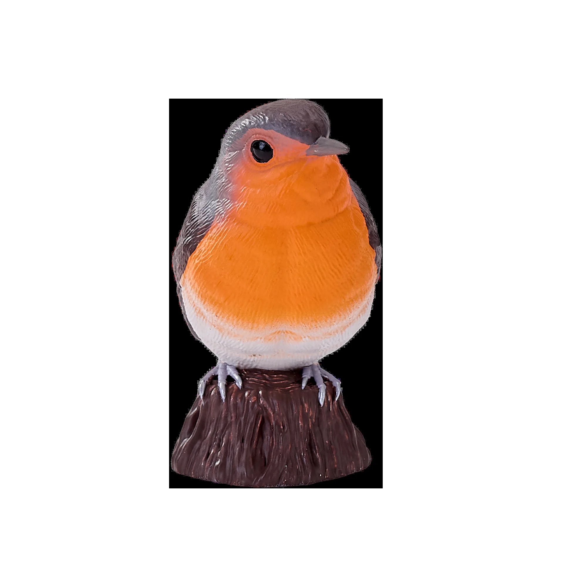 Rødhals / rødkælk naturtro håndmalet figur til undervisning og samling – Mojo