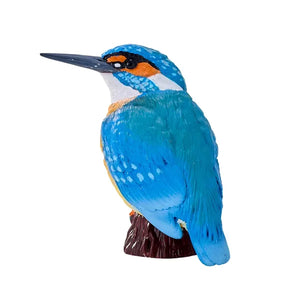 Isfugl figur håndmalet realistisk 4,5x4x5,3 cm pædagogisk legetøj MOJO