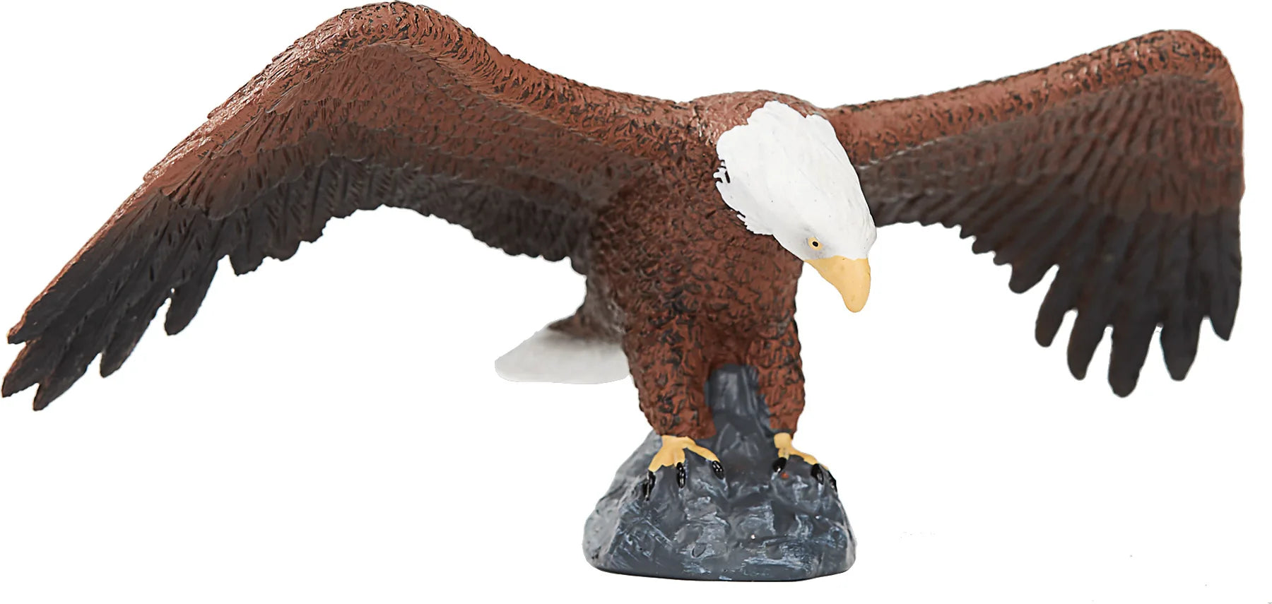 Amerikansk skalletørn legetøjsfugl 14,5 cm realistisk plastik – Mojo