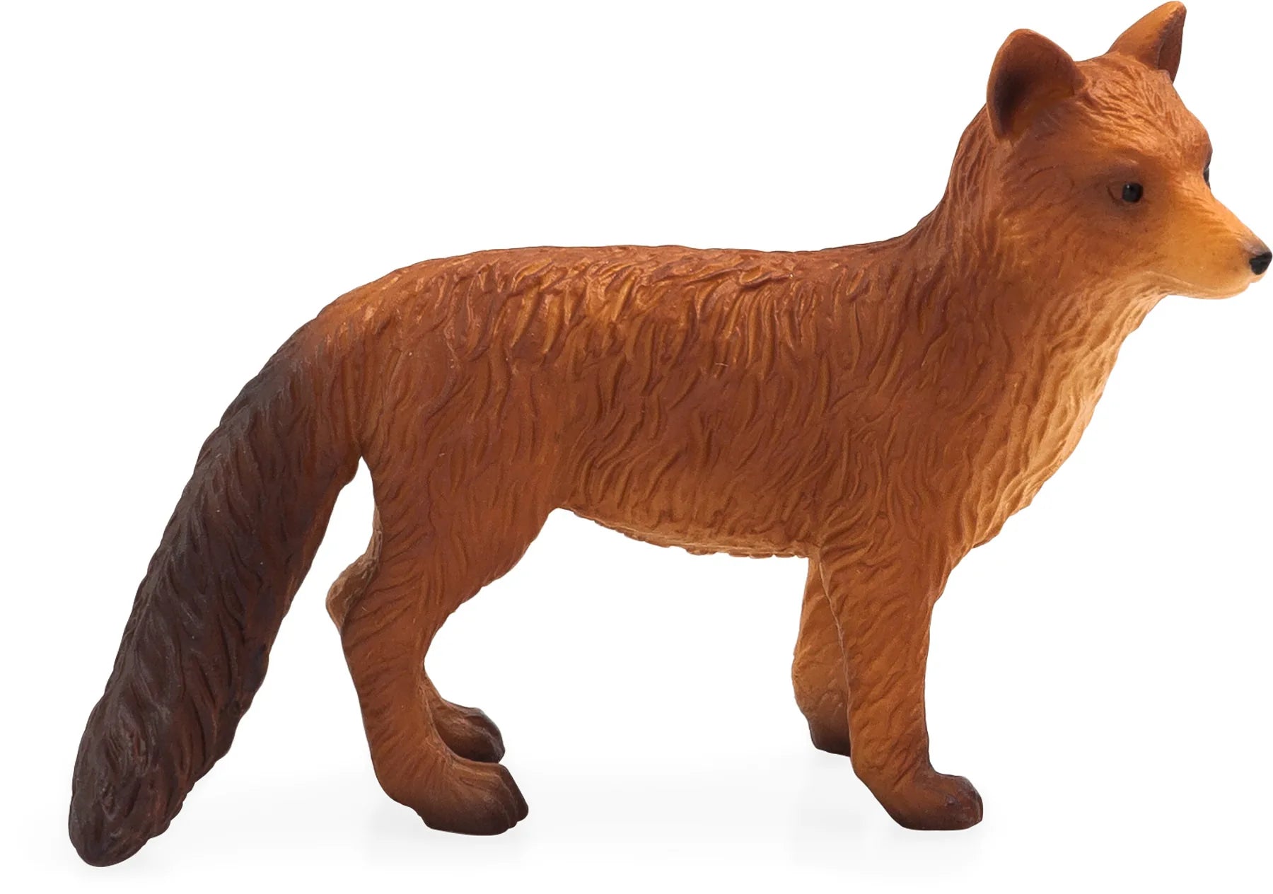 Rød ræv legetøjsfigur 7x2x5 cm, plastik, 3+ år – Mojo