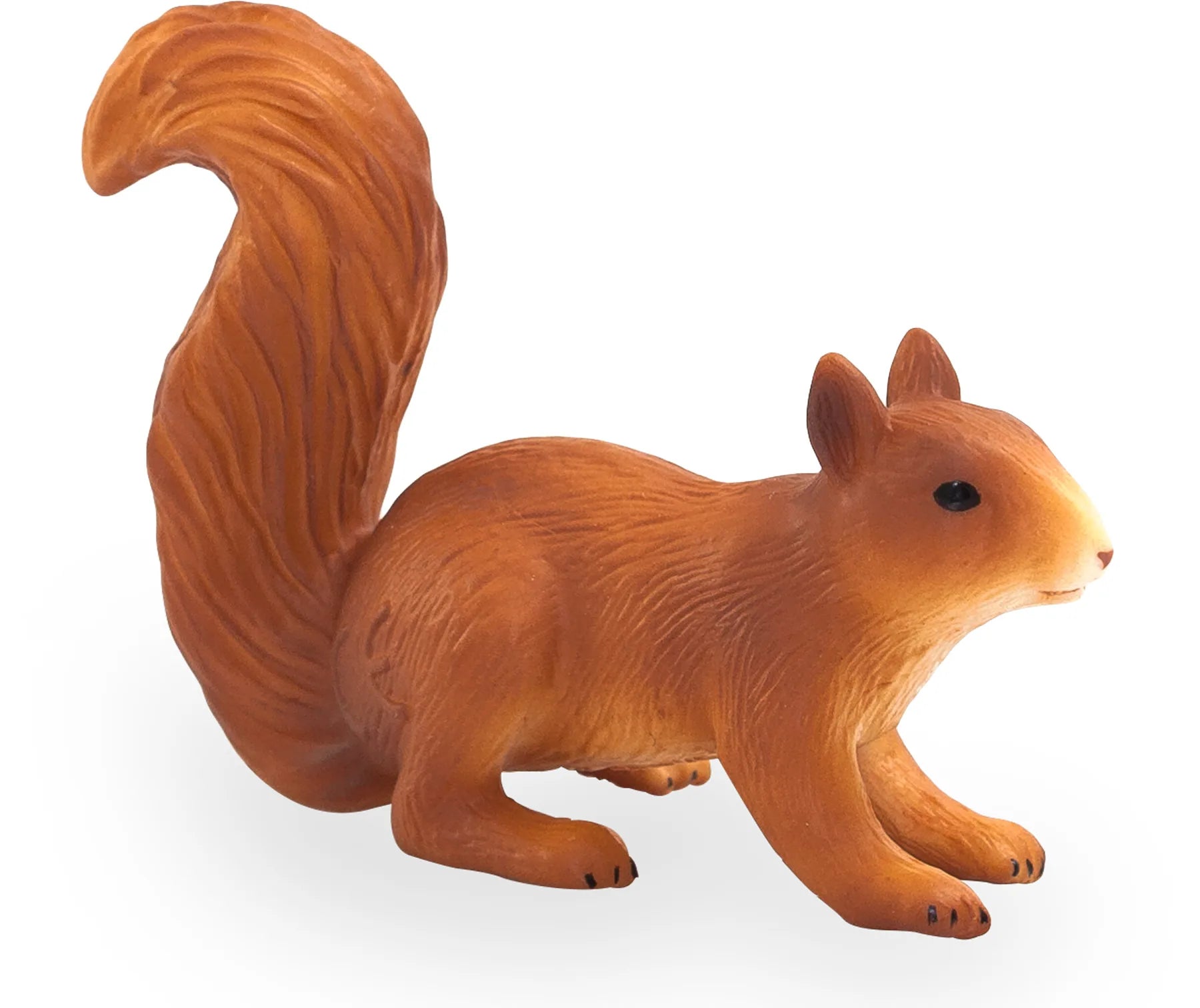 Egern legetøj, løbende model, kunststof, 6x2x3,5 cm, fra 3 år – Mojo