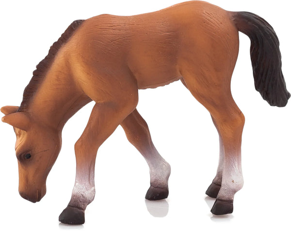 Arabisk føl, spisende hestefigur 7,5 cm – Animal Planet Mojo