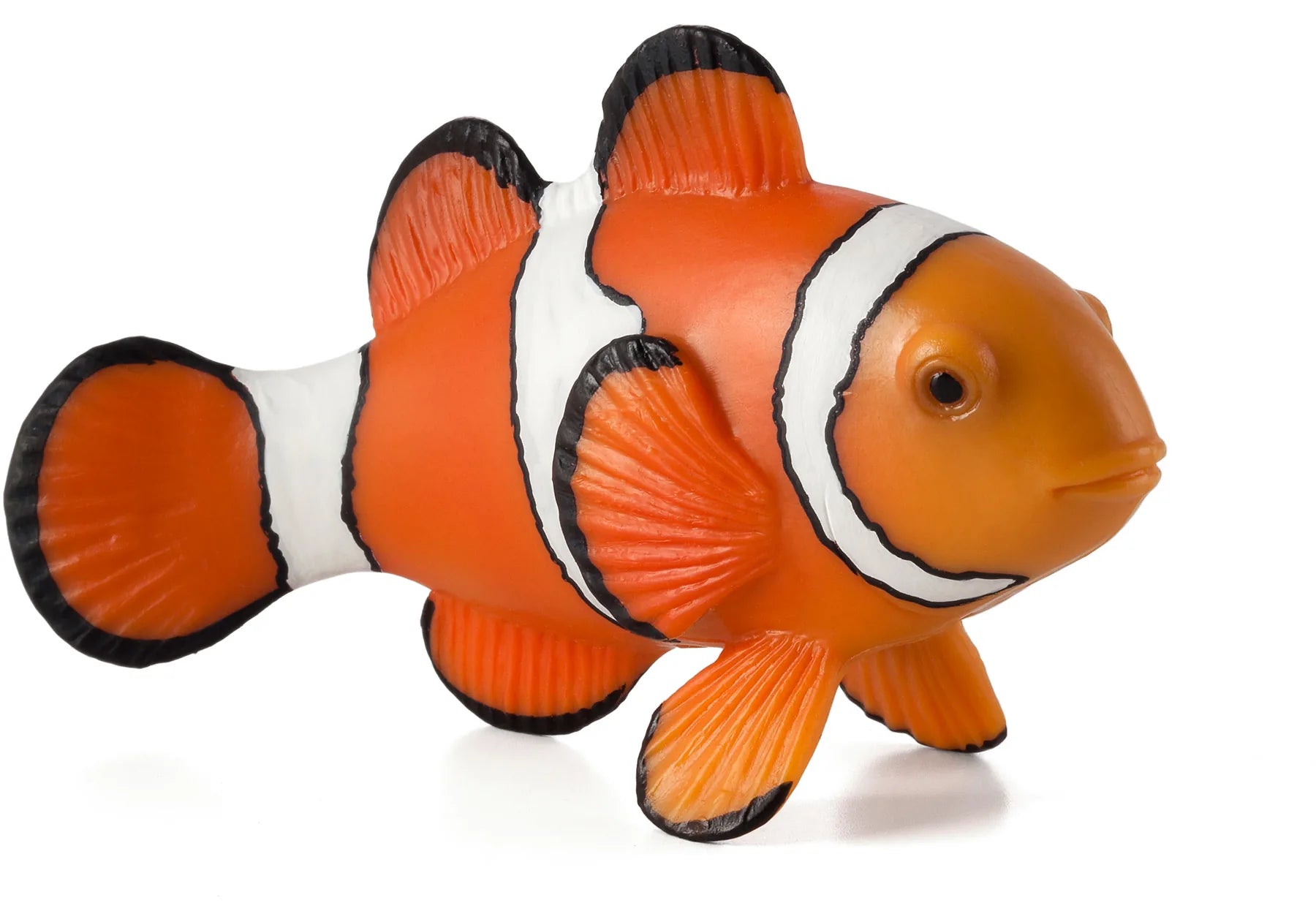 Klovnfisk legetøj 8x2,5x4,5 cm – PVC-fri, EN71 sikkerhed, anbefalet fra 3 år. Mojo