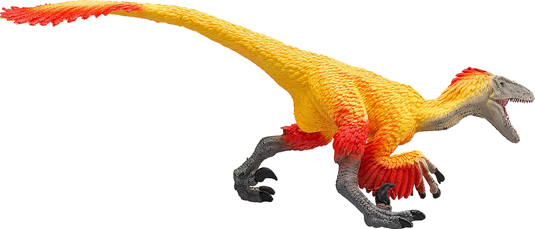 Deinonychus legetøjsfigur 32x11x14,5 cm – sikker, ftalatfri dinosaur til børn 3+ | Mojo