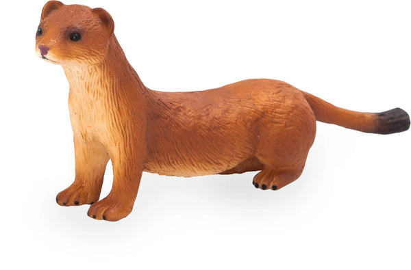 Lækat i plastik 8,5 cm – naturtro legetøjsdyr til børn 3+ år, sikkerhedstestet – Mojo