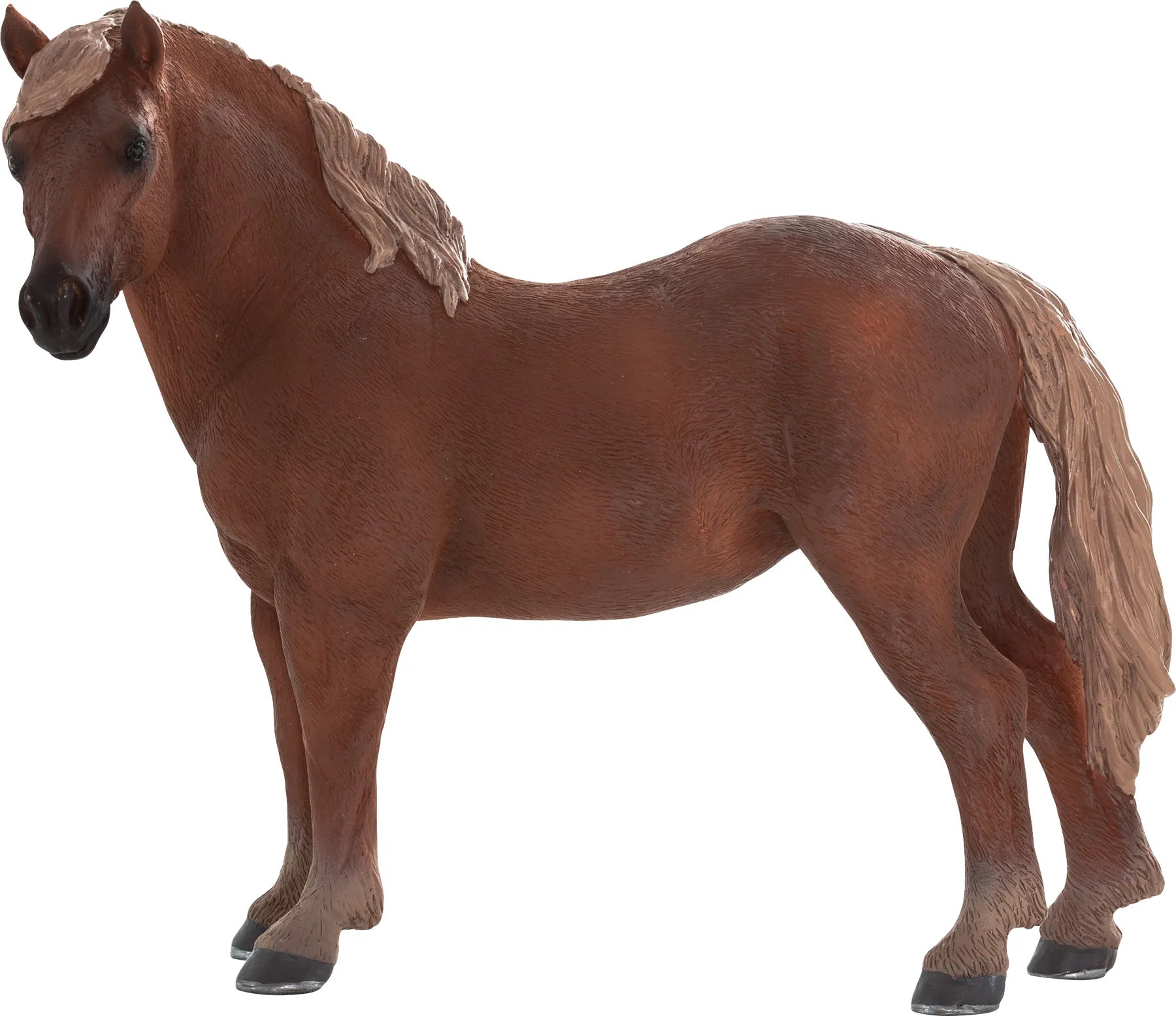 Suffolk hoppe legetøjsfigur 13,5 cm – robust markarbejde hest, phthalatfri, alder 3+ – Mojo