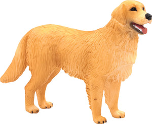 Golden Retriever hund legetøjsfigur 10 cm – kunststof, 3+ år | Mojo