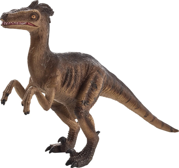 Velociraptor legetøjsfigur 19 cm – finmotorik & rolleleg, 3+ år, kunststof – Mojo