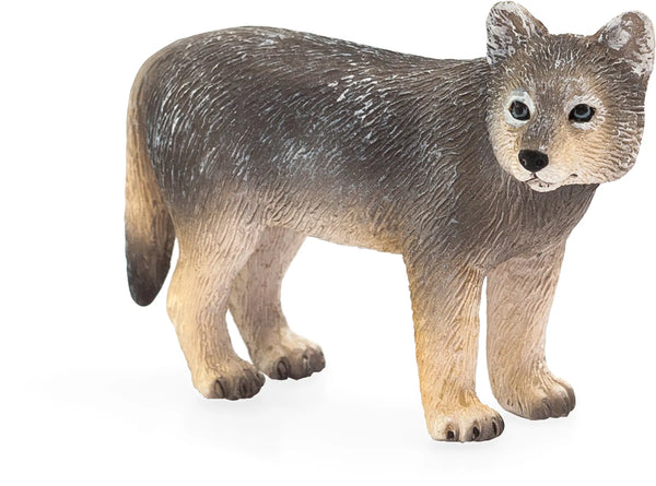 Mojo Ulveunge figur 5,5 cm – legetøjsulv til børn 3+ | Mojo