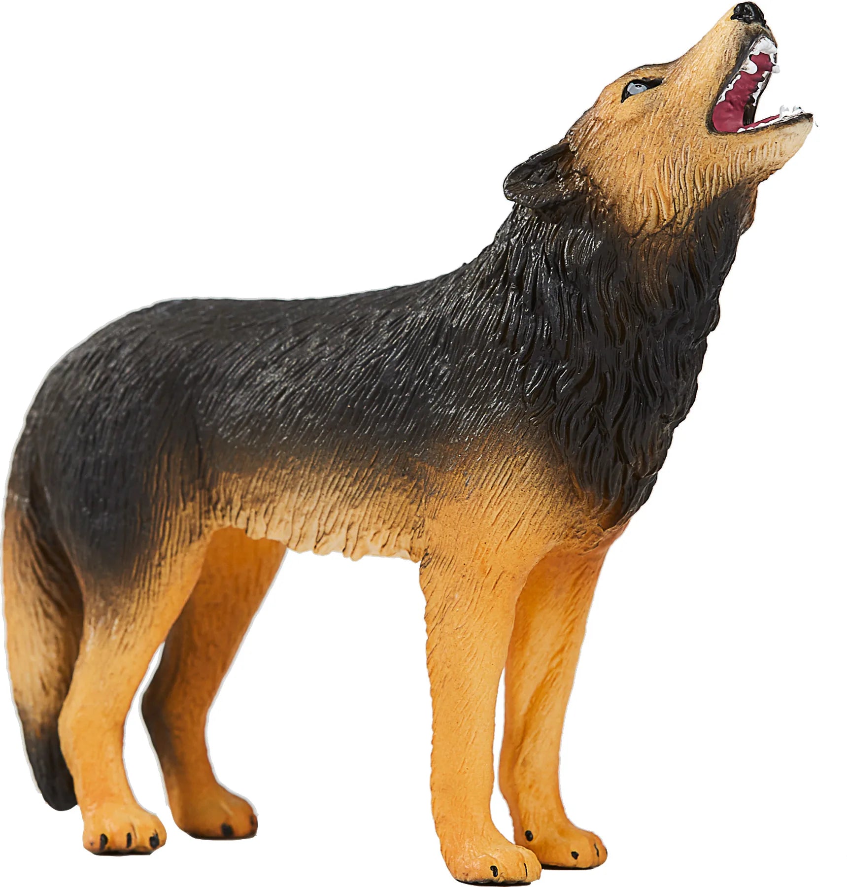 Hylende Ulv legetøjsfigur 8x3x8 cm for børn 3+ – Mojo