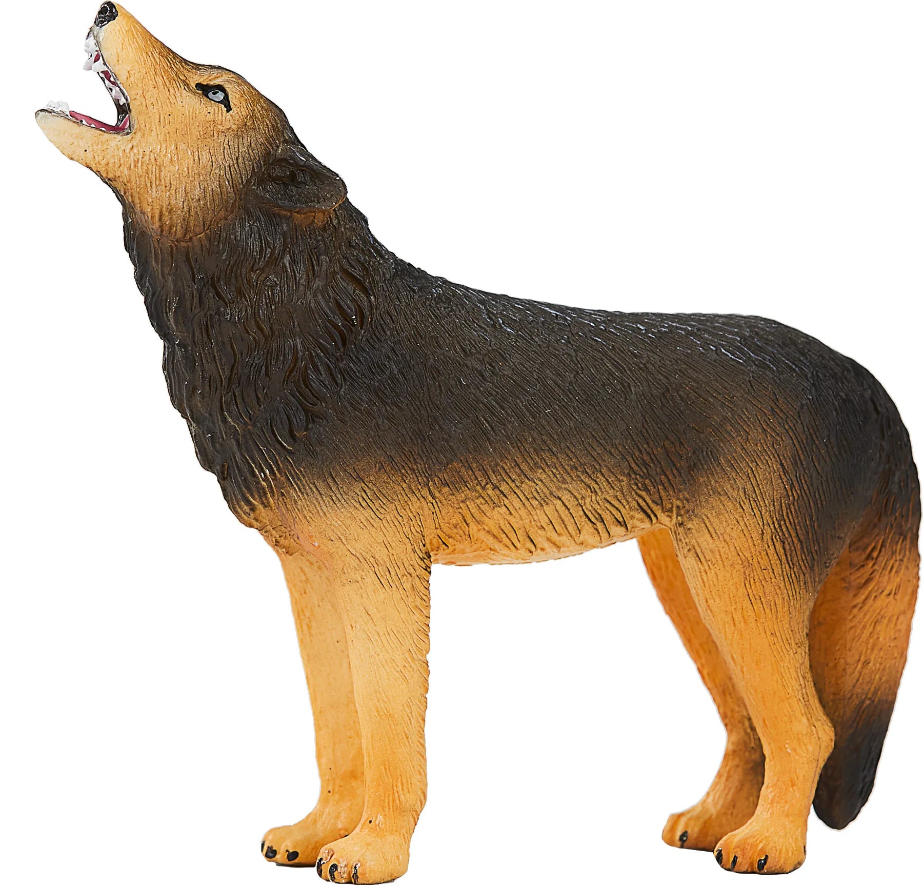 Hylende Ulv legetøjsfigur 8x3x8 cm for børn 3+ – Mojo