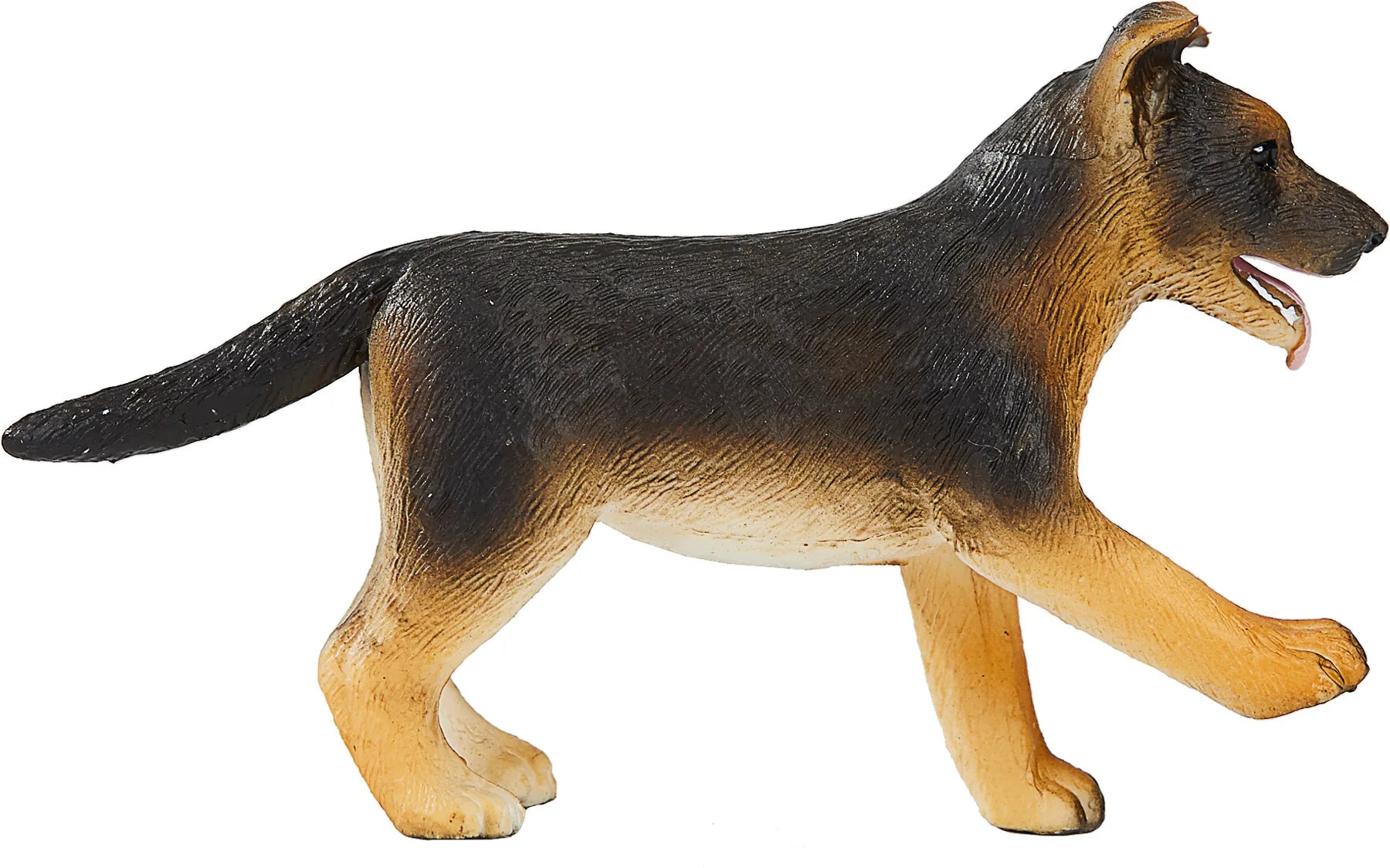 Schæfer hundehvalp legetøj 8 cm, phthalatfri kunststof til børn 3+ – Mojo