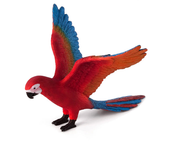 Papegøje legetøj 9x10x9 cm kunststof, fri for ftalater, fra 3 år – Mojo