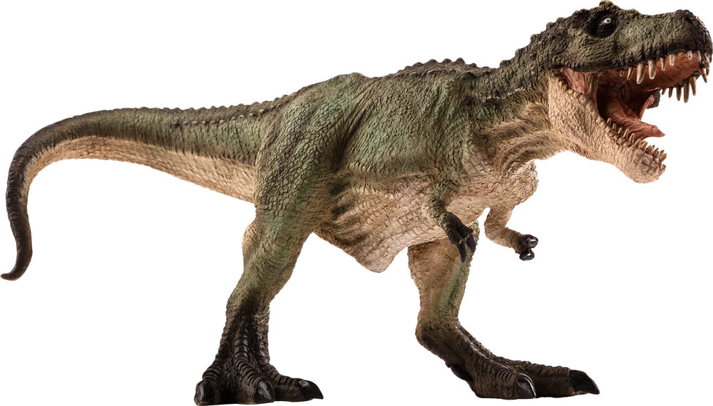 T-Rex legetøjsfigur grøn 25 cm – dinosaur til rolleleg og finmotorik, fra 3 år · Mojo